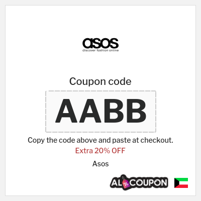 Coupon discount code for Asos 20% OFF