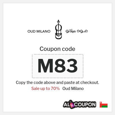 Coupon for Oud Milano (M83) Sale up to 70%