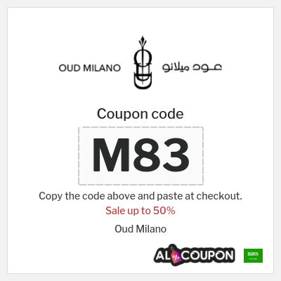 Coupon for Oud Milano (M83) Sale up to 50%