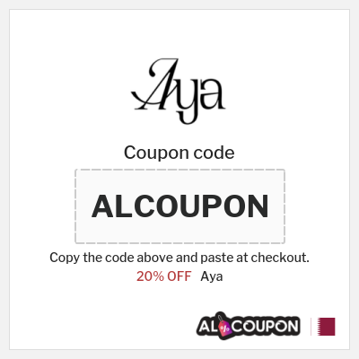 Aya Coupon (ALCOUPON) Aya App Coupon Code 2026
