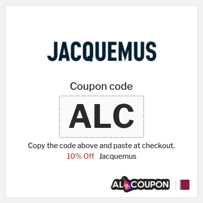 Jacquemus Coupon (ALC) Jacquemus Promotion Code 2026