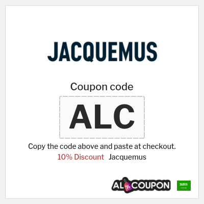 Coupon for Jacquemus (ALC) 10% Discount