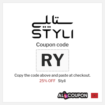 Coupon discount code for Styli 25% OFF