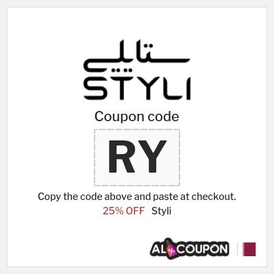 Coupon discount code for Styli 25% OFF