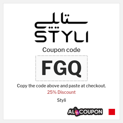 Coupon discount code for Styli Up to 25% OFF