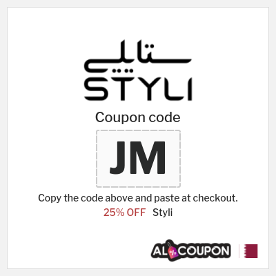 Coupon discount code for Styli 25% OFF