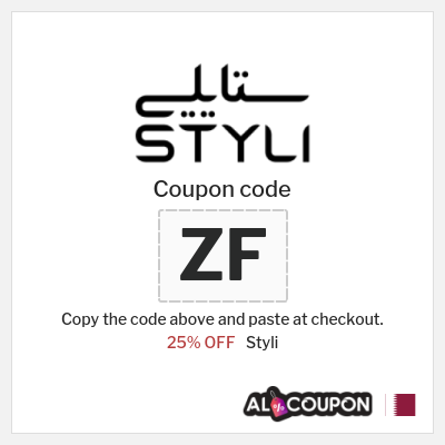 Coupon discount code for Styli 25% OFF