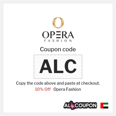 Coupon discount code for Opera Fashion Verified 10% Coupon Codes