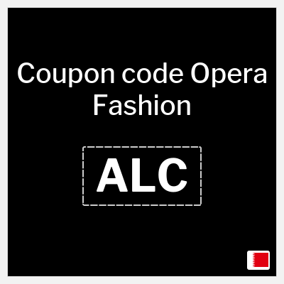 Coupon discount code for Opera Fashion Verified 10% Coupon Codes