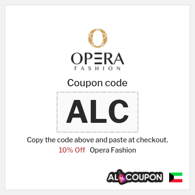 Coupon discount code for Opera Fashion Verified 10% Coupon Codes