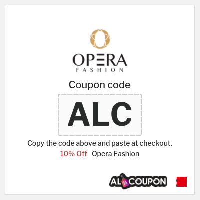 Coupon for Opera Fashion (ALC) 10% Off