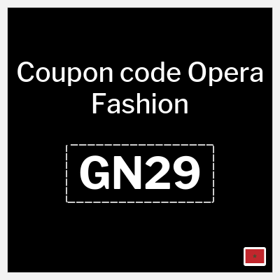 Coupon for Opera Fashion (GN30) 10% Discount + Free Shipping
