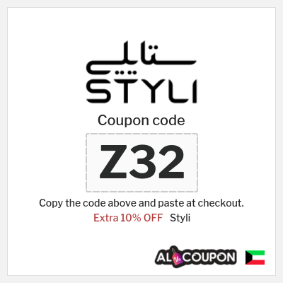 Coupon for Styli (Z32) Extra 10% OFF