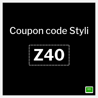 Styli Coupon (Z40) Styli coupon code 2026