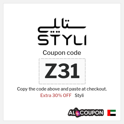 Styli Coupon (Z31) Styli Coupon Code 2026