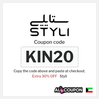 Styli Coupon (KIN20) Styli Coupon Code 2026