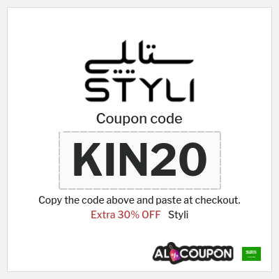 Styli Coupon (KIN20) Styli Coupon Code 2026