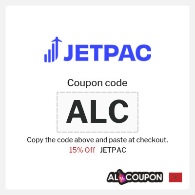Coupon discount code for JETPAC Valid 15% Coupon Codes