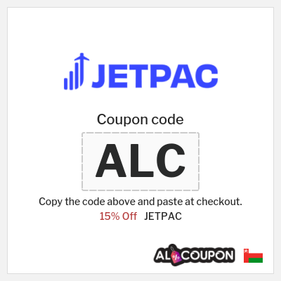 Coupon discount code for JETPAC Valid 15% Coupon Codes
