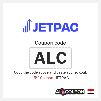 Coupon for JETPAC (ALC) 15% Coupon