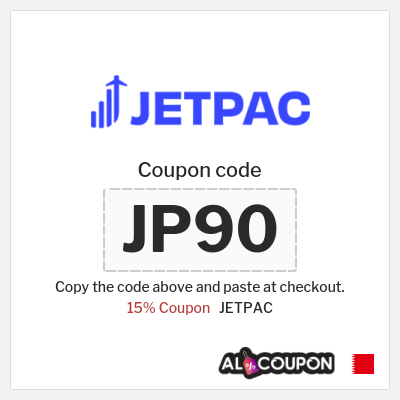 Coupon for JETPAC (JP90) 15% Coupon