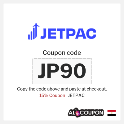 Coupon for JETPAC (JP90) 15% Coupon