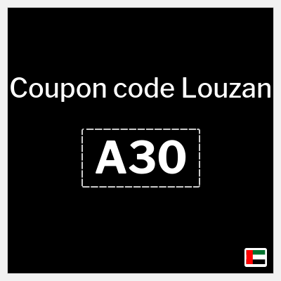 Louzan Coupon (A30) Louzan Coupon Code 2026