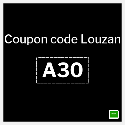 Louzan Coupon (A30) Louzan Coupon Code 2026