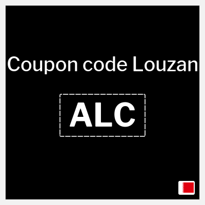 Coupon for Louzan (ALC) Extra 10% Discount