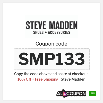 Coupon for Steve Madden (SMP133) 10% Off + Free Shipping