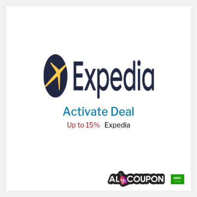 Special Deal for Expedia Up to 15%