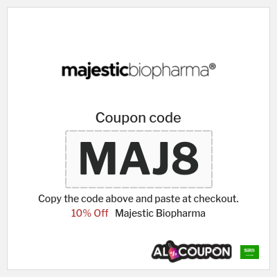 Majestic Biopharma Coupon (MAJ8) Exclusive Majestic BioPharma Promo Code 2026