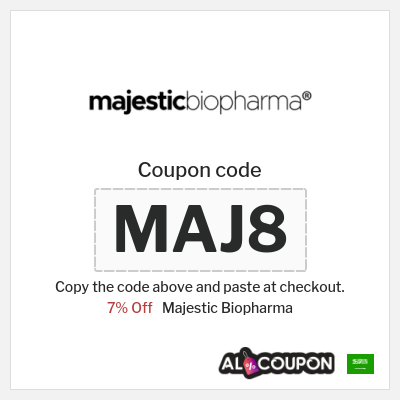 Majestic Biopharma Coupon (MAJ8) Exclusive Majestic BioPharma Promo Code 2026