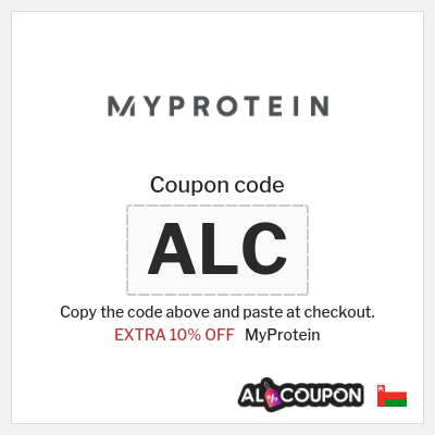 Coupon discount code for MyProtein 10% Coupons + Up to 50% OFF