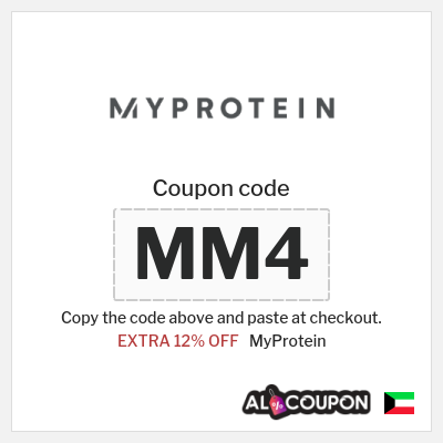 Coupon for MyProtein (MM4) EXTRA 12% OFF