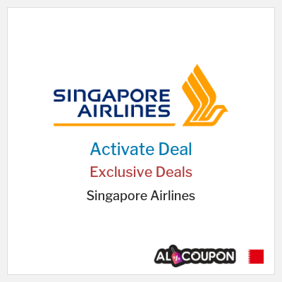 Special Deal for Singapore Airlines Exclusive Deals