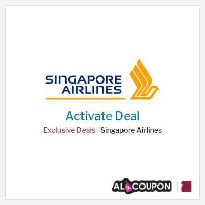 Special Deal for Singapore Airlines Exclusive Deals