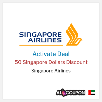 Special Deal for Singapore Airlines (MC50OFF) 50 Singapore Dollars Discount
