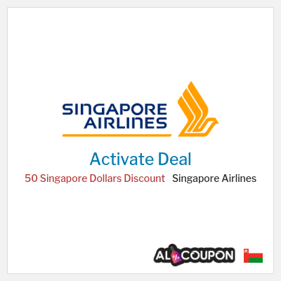 Special Deal for Singapore Airlines (MC50OFF) 50 Singapore Dollars Discount