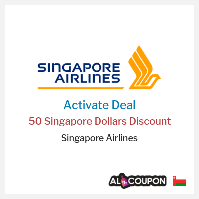Special Deal for Singapore Airlines (MC50OFF) 50 Singapore Dollars Discount