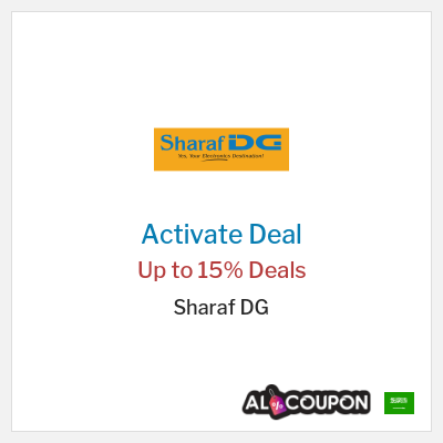 Special Deal for Sharaf DG Up to 15% Deals