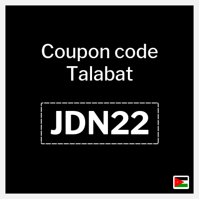 Coupon discount code for Talabat 2.5 Jordanian Dinar OFF