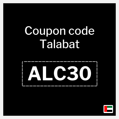Coupon discount code for Talabat 30 Dirham OFF