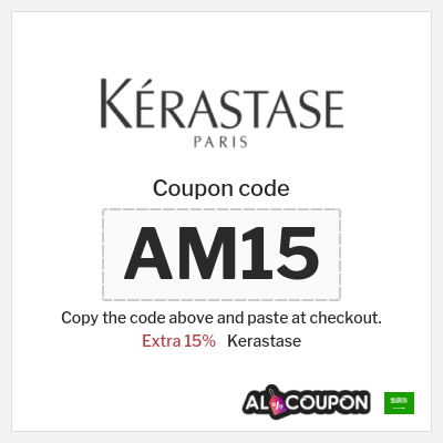 Coupon for Kerastase (AM15) Extra 15%