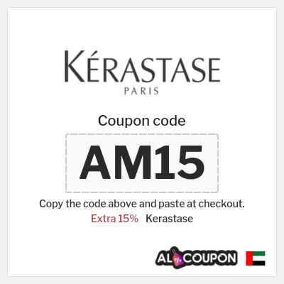 Coupon for Kerastase (AM15) Extra 15%