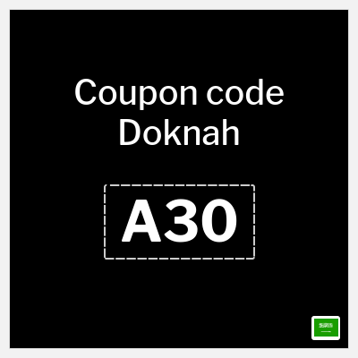Coupon for Doknah (A30) Extra 10% Off