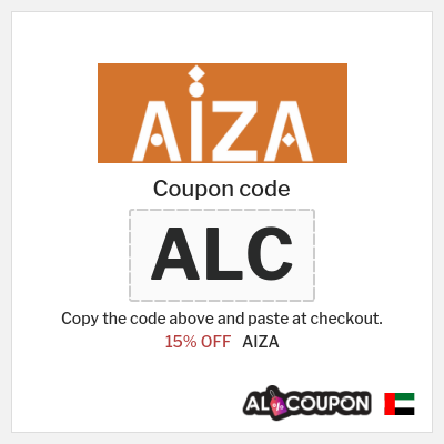 Coupon for AIZA (ALC) 15% OFF