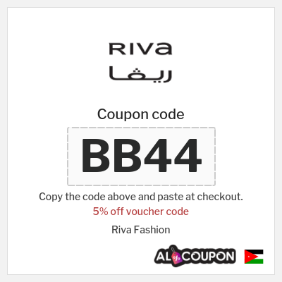 Coupon discount code for Riva Fashion Exclusive Voucher codes