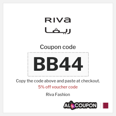 Coupon discount code for Riva Fashion Exclusive Voucher codes