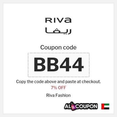 Coupon discount code for Riva Fashion Exclusive 7% OFF